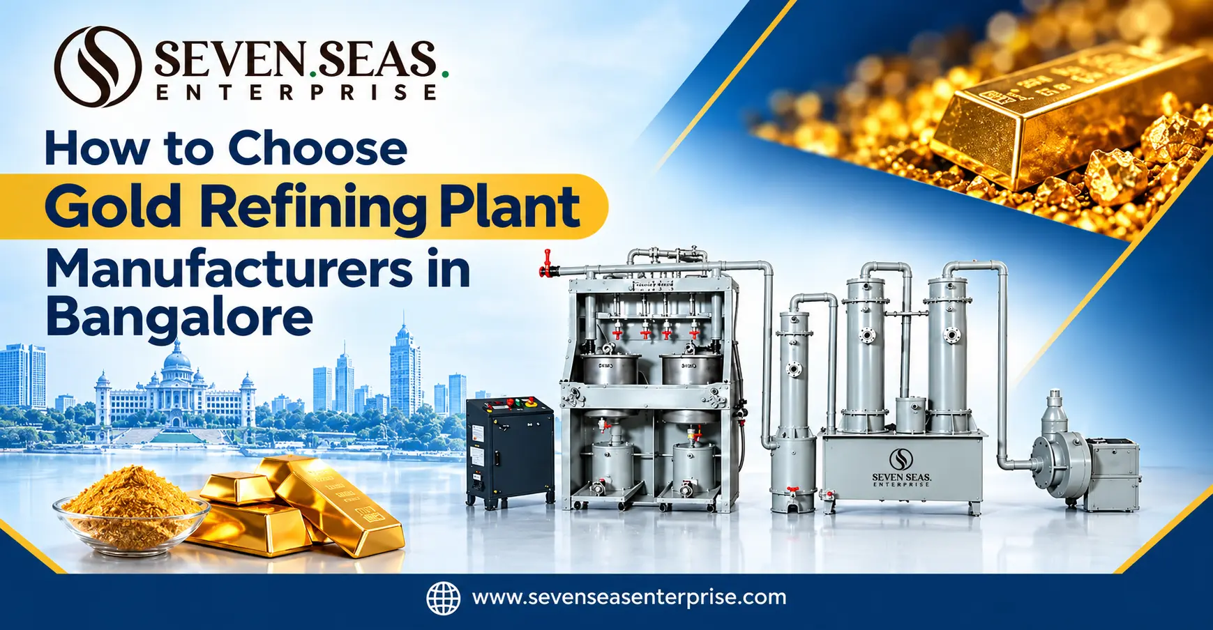How to Choose Gold Refining Plant Manufacturers in Bangalore?