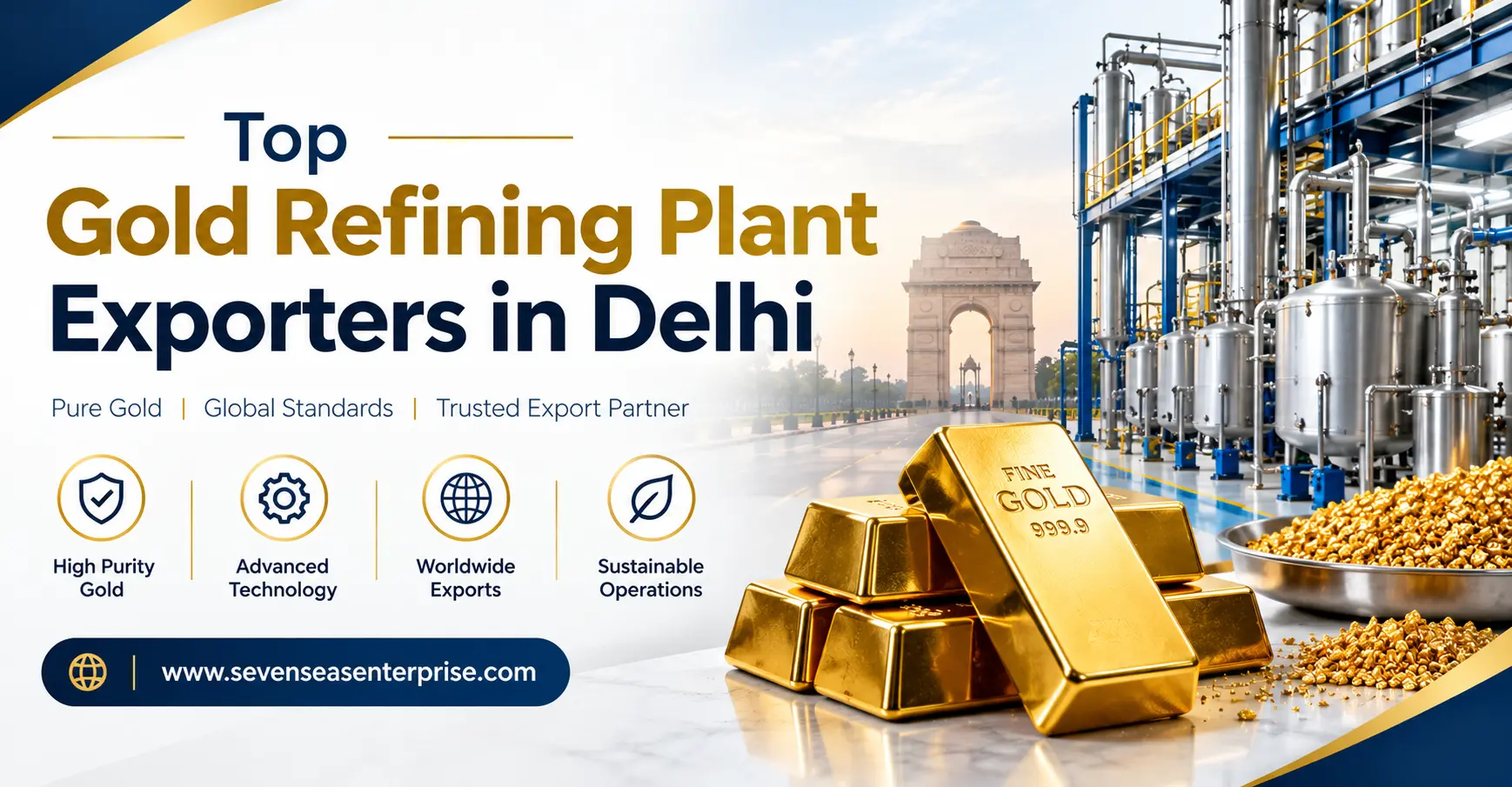 Top Gold Refining Plant Exporters in Delhi