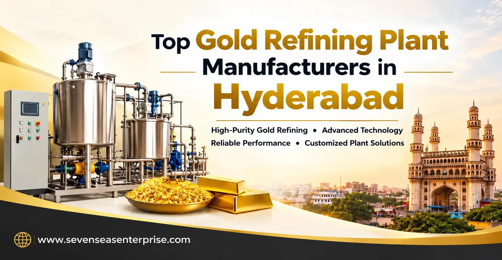 Top Gold Refining Plant Manufacturers in Hyderabad